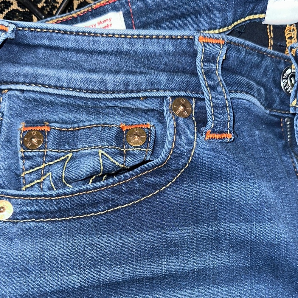 True religion JENNIE Classic Blue Women's Jeans - Picture 3 of 5